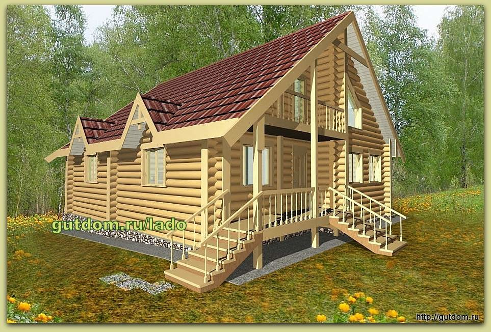 Проекты коттеджей