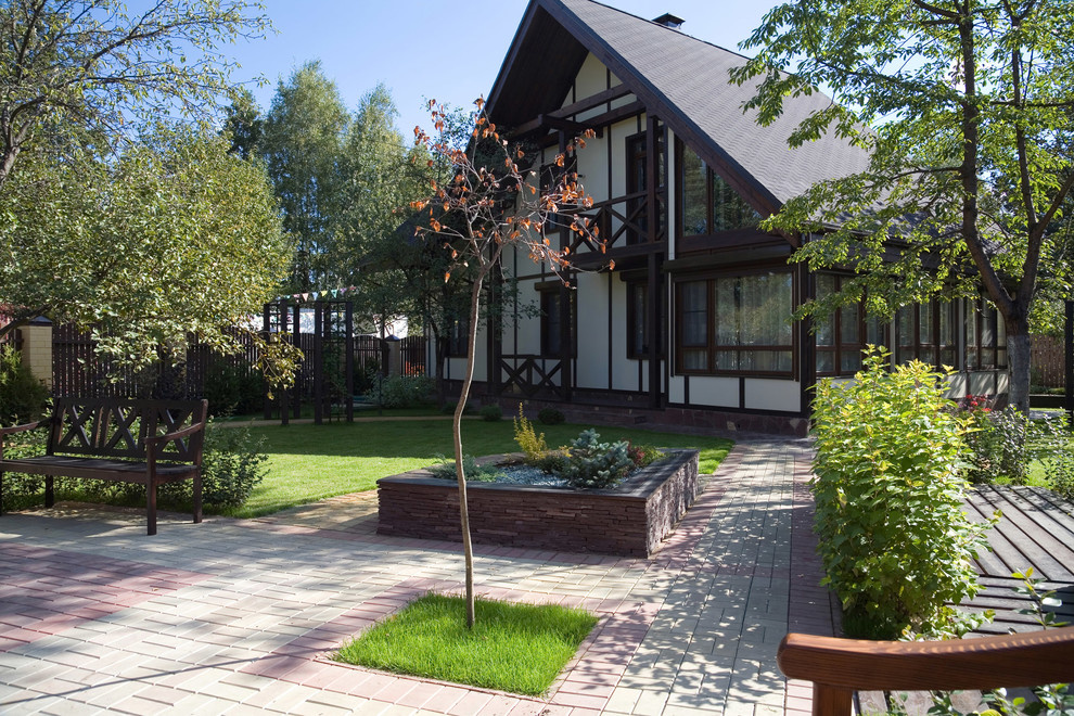 Фасад коттеджа