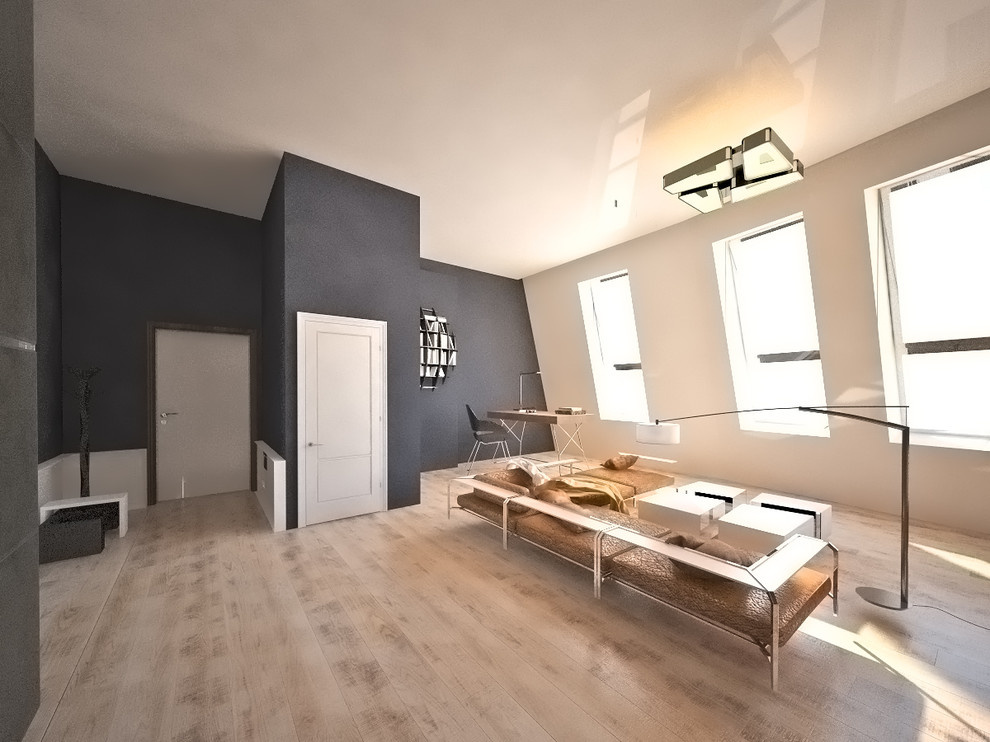 Обложка проекта: Квартира на мансарде