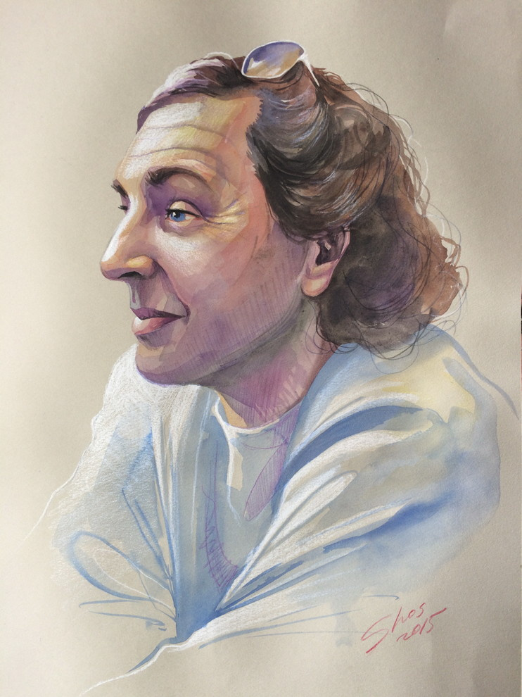 Портреты. Графика, акварель,масло, аниме и авторский стиль