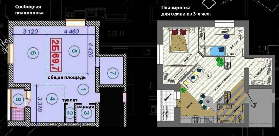 Перепланировки в квартирах (Россия, Украина)
