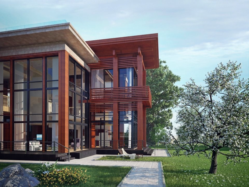 FORTOPS.RU - ПОСЕЛОК С ЧАСТНЫМИ РЕЗИДЕНЦИЯМИ В СОВРЕМЕННОЙ СТИЛИСТИКЕ