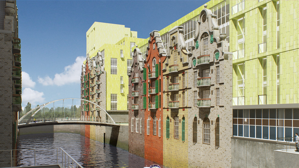 Архитектурно-планировочная концепция квартала "SkyBay" г.Новосибирск