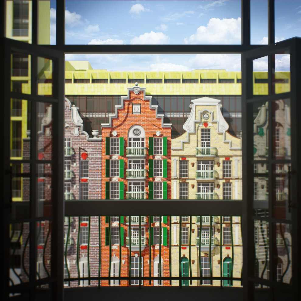 Архитектурно-планировочная концепция квартала "SkyBay" г.Новосибирск