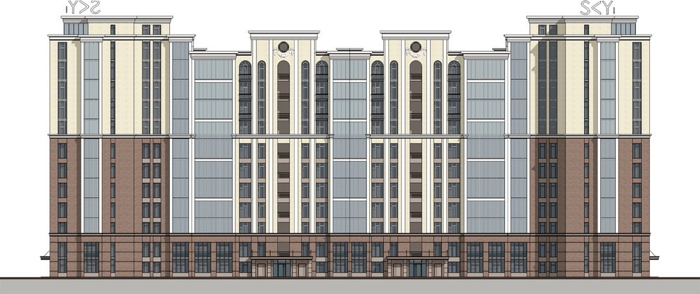 Жилой дом "КрымSky", г.Новосибирск