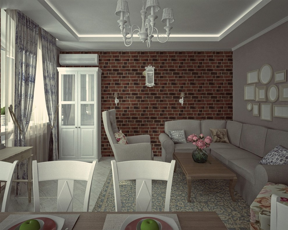 Интерьер первого этажа жилого дома. г. Краснодар