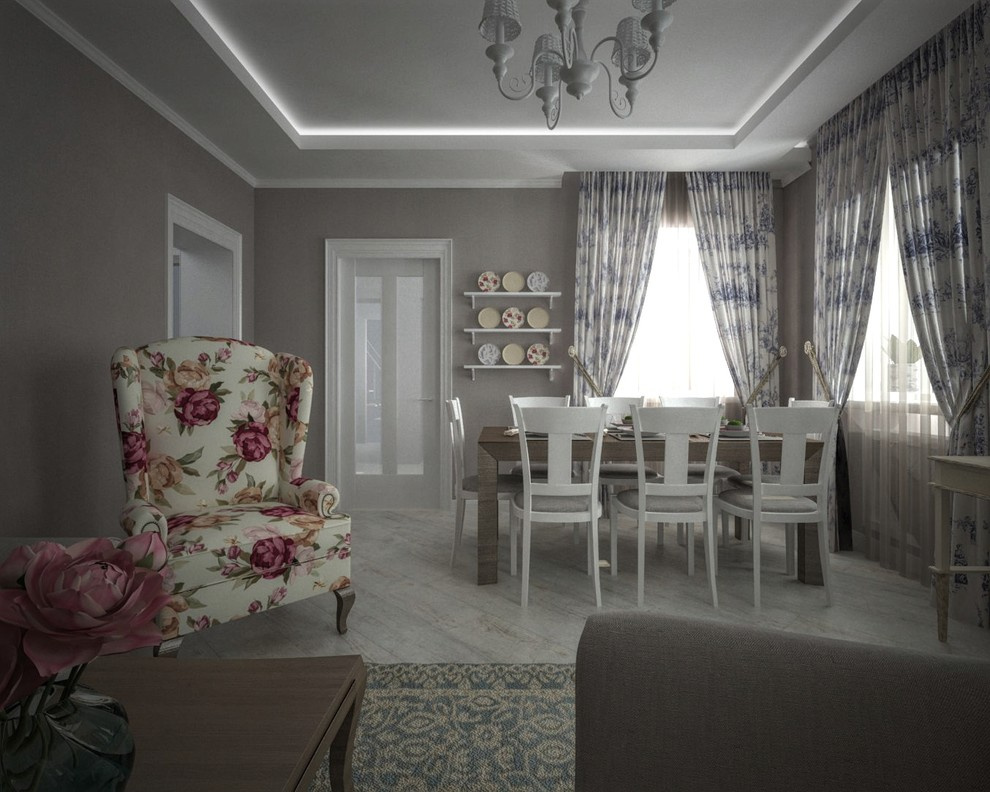 Интерьер первого этажа жилого дома. г. Краснодар