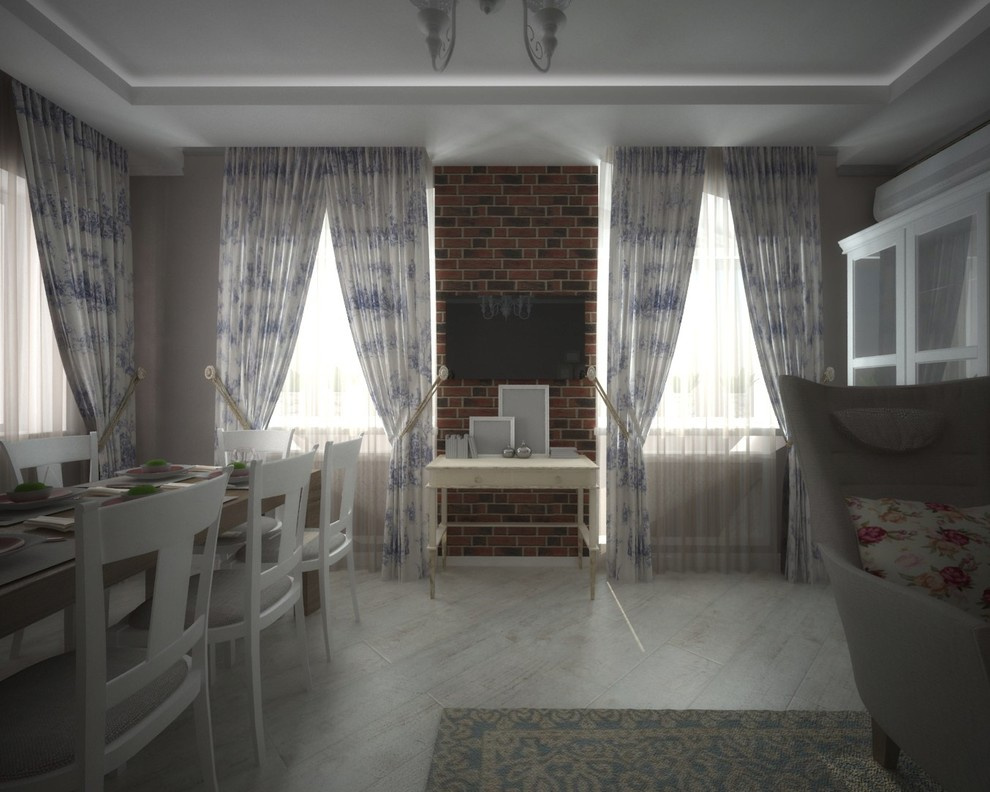 Обложка проекта: Интерьер первого этажа жилого дома. г. Краснодар