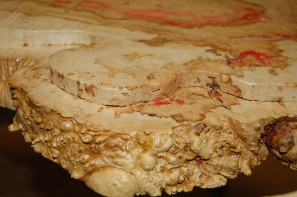 стол круглый река 102