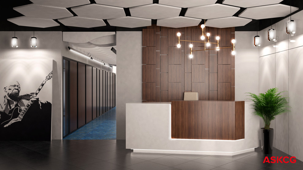 Office interiors. EuropaPlusTV (special for ASKCG)