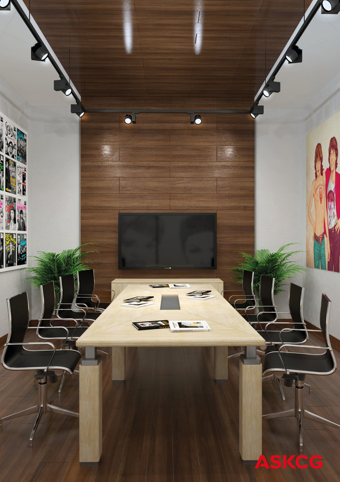 Office interiors. EuropaPlusTV (special for ASKCG)