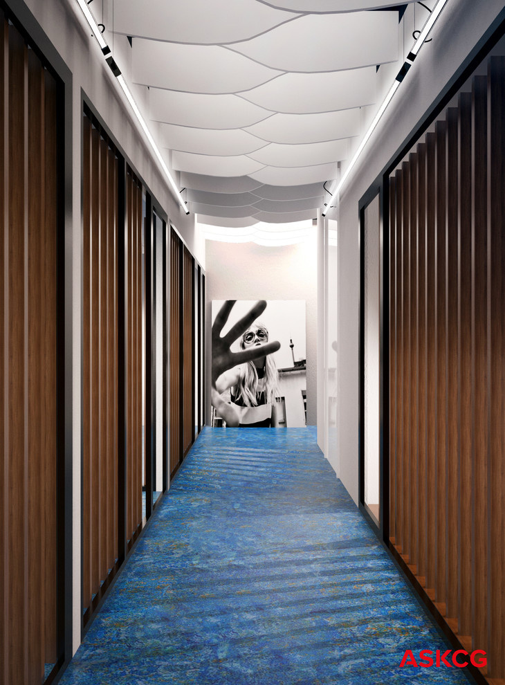 Office interiors. EuropaPlusTV (special for ASKCG)