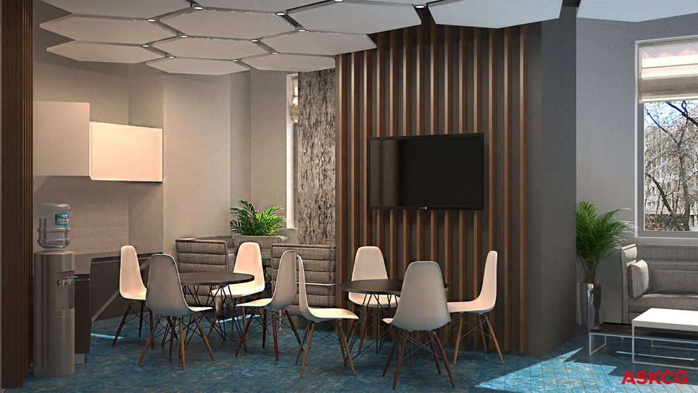 Office interiors. EuropaPlusTV (special for ASKCG)