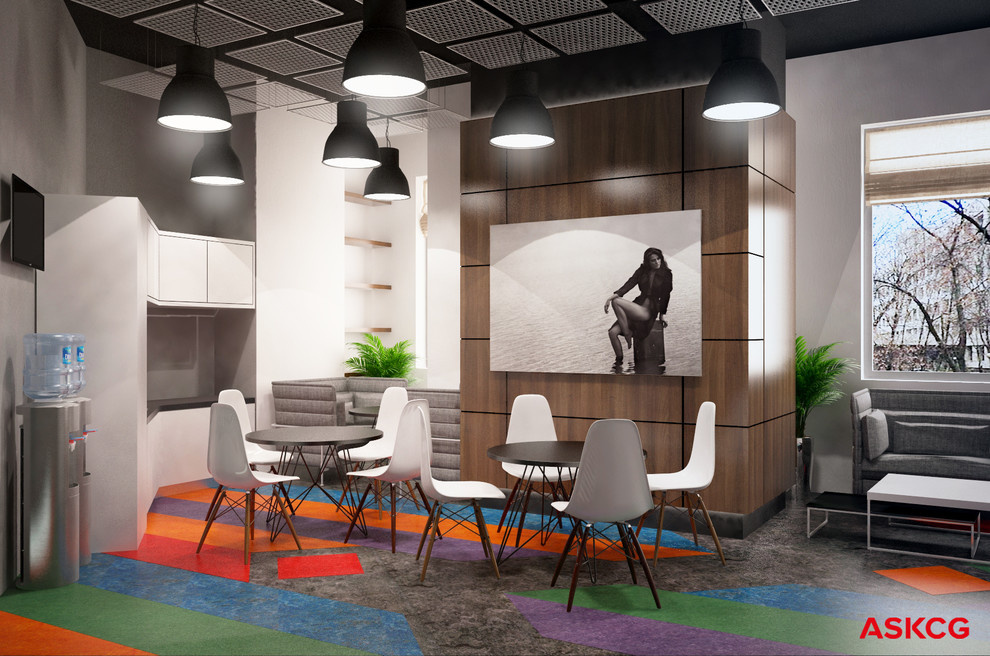 Office interiors. EuropaPlusTV (special for ASKCG)