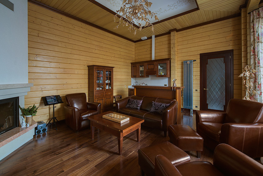 Баня в поселке Гавриково