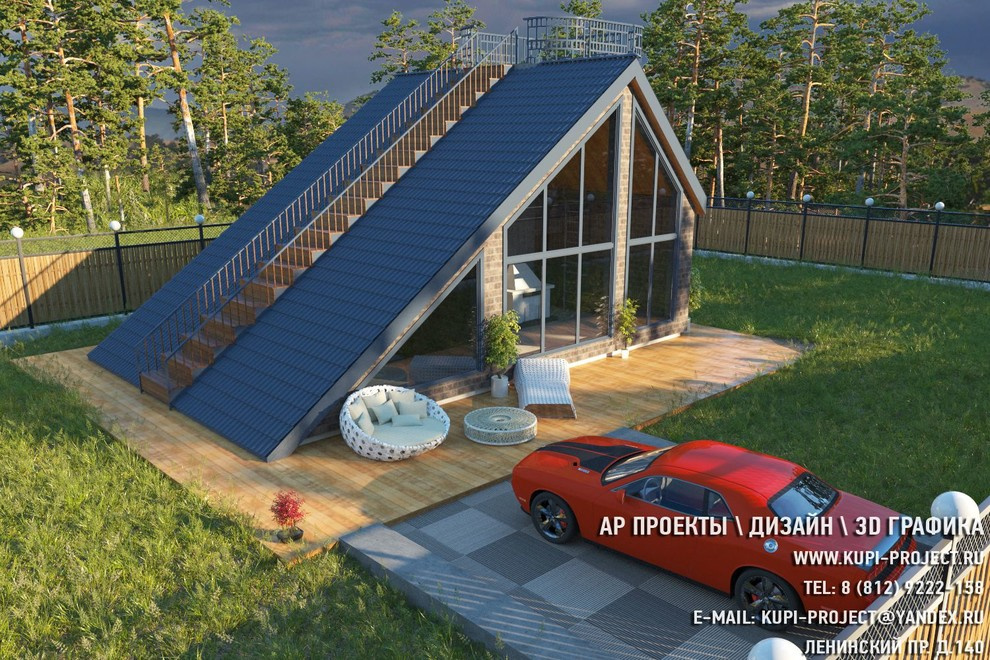 Обложка проекта: Гостевой дом Обзорная площадка 10х8