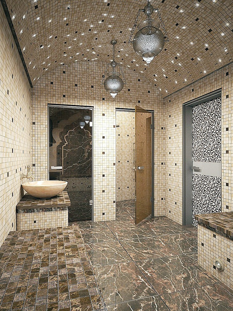 Хамам коттеджа в ЖК Остров Эрин, Новая Москва