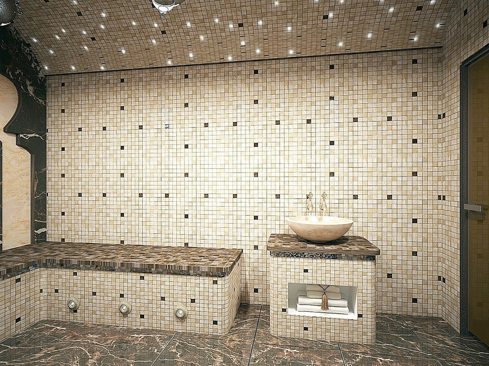 Хамам коттеджа в ЖК Остров Эрин, Новая Москва