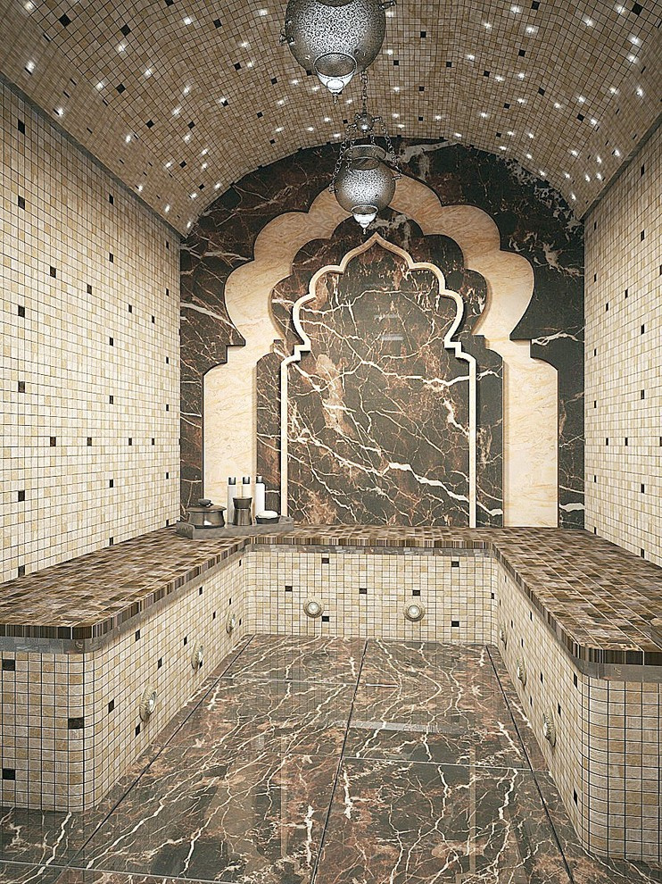 Обложка проекта: Хамам коттеджа в ЖК Остров Эрин, Новая Москва