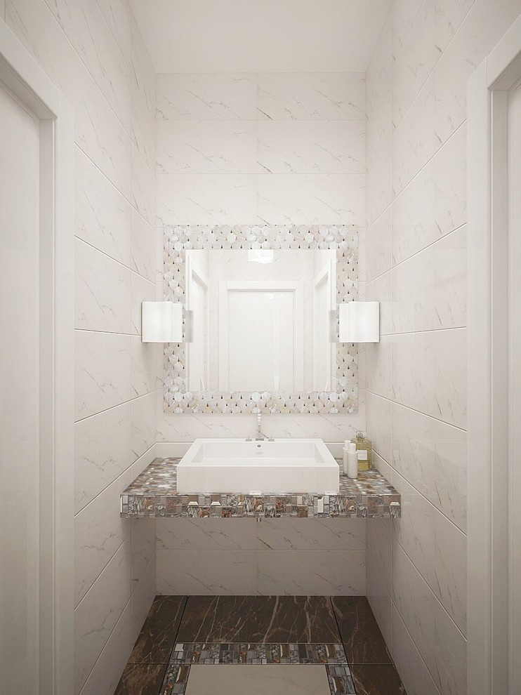 С/у в зоне отдыха коттеджа в ЖК Остров Эрин, Новая Москва