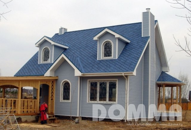 Каркасный коттедж