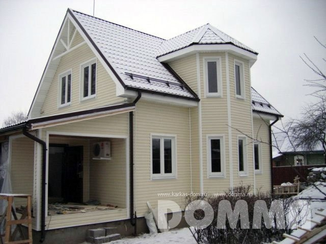 Каркасный коттедж