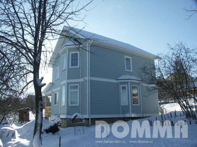 Каркасный коттедж