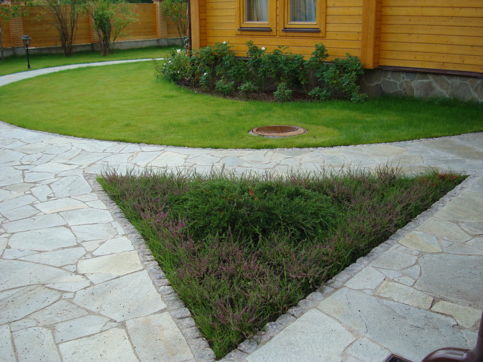 Дорожки, тропинки, мощение