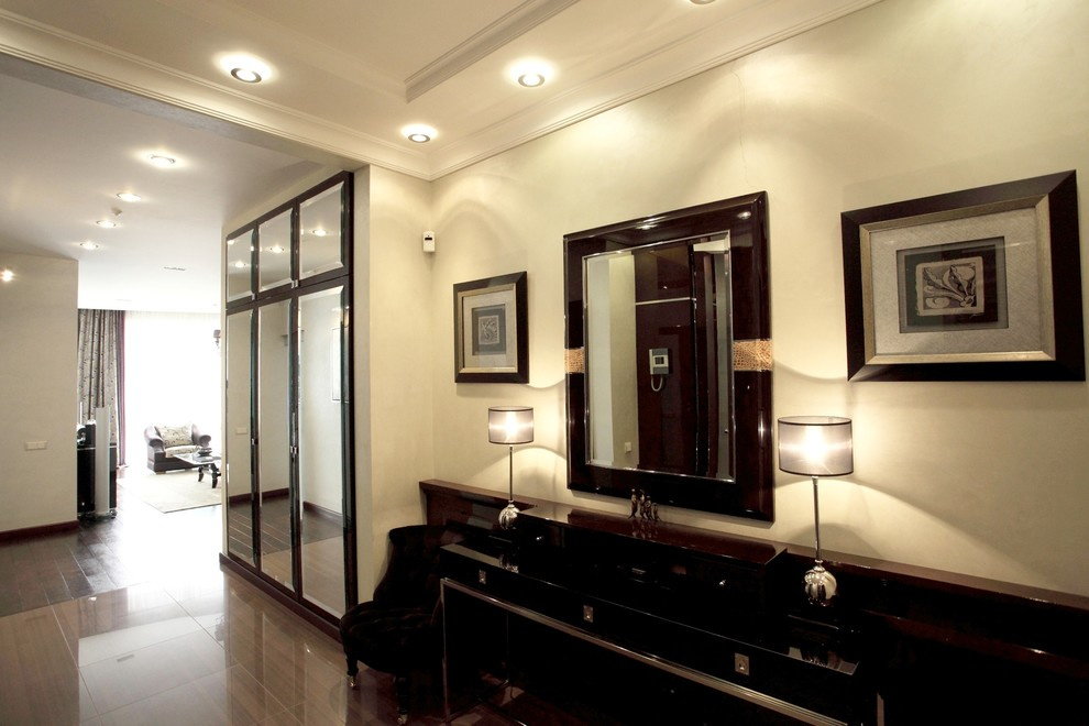 Jade Mood Apartment Interior in Art Deco Style