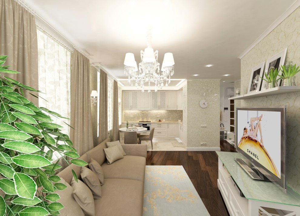 The Silk Way Apartment Interior in Modern Style