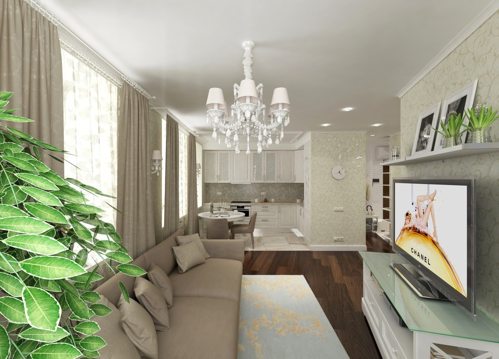 The Silk Way Apartment Interior in Modern Style
