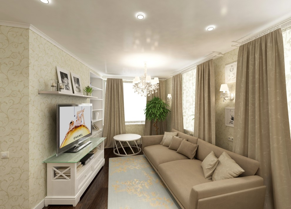 The Silk Way Apartment Interior in Modern Style