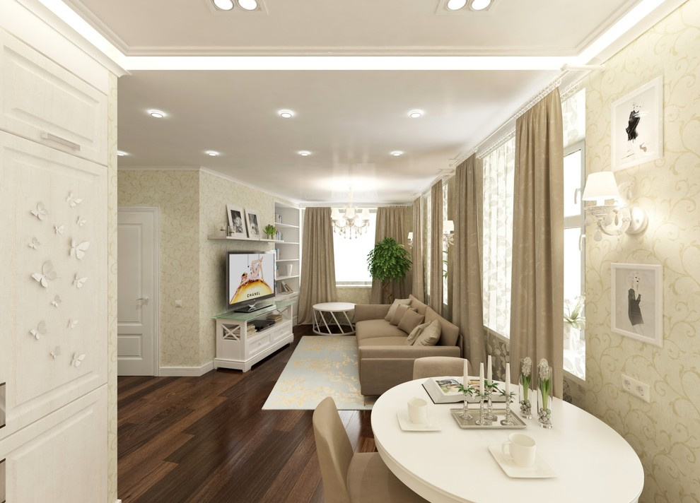 The Silk Way Apartment Interior in Modern Style