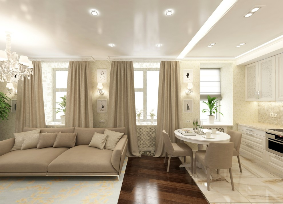 The Silk Way Apartment Interior in Modern Style