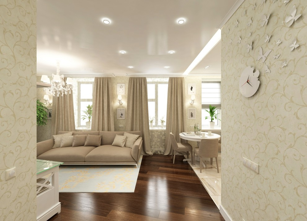 The Silk Way Apartment Interior in Modern Style