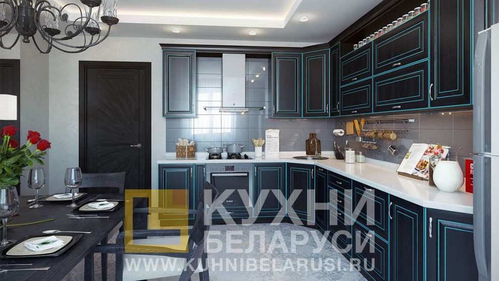 Готовые кухни в интерьере