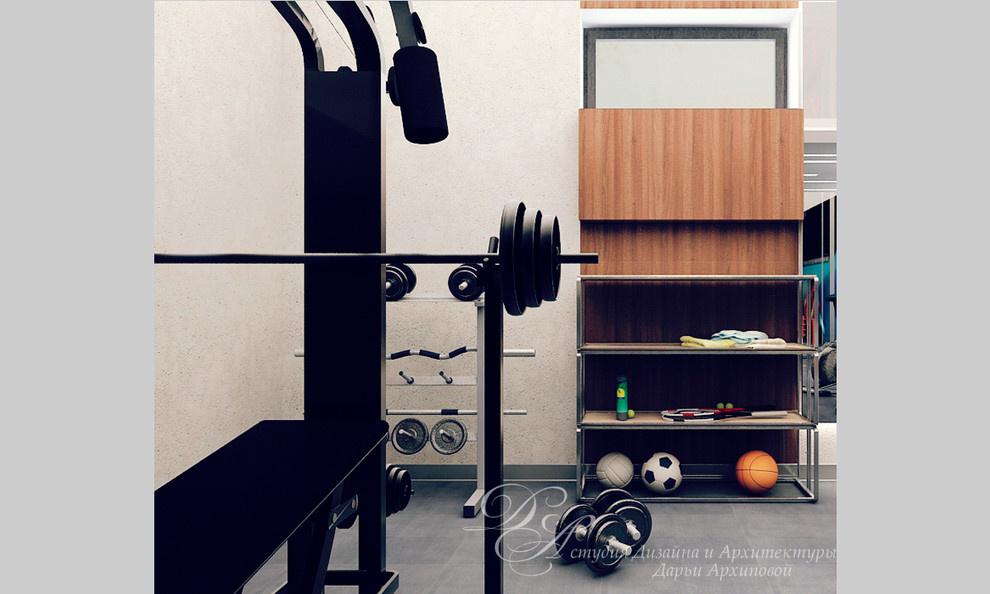 Здоровый дух в спортивном доме_Спортзал