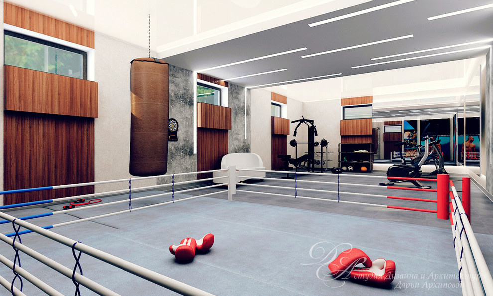 Здоровый дух в спортивном доме_Спортзал