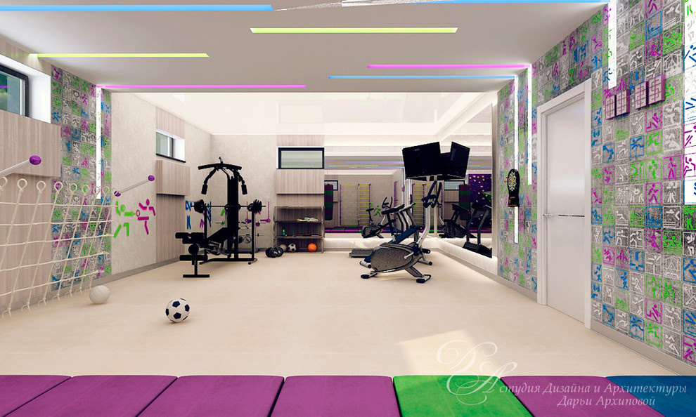 Здоровый дух в спортивном доме_Спортзал