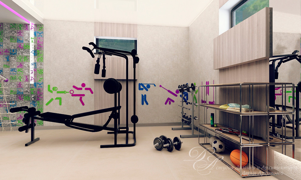 Здоровый дух в спортивном доме_Спортзал