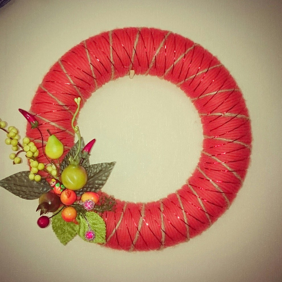 Интерьерный венок "Яркая осень" от La Couronne