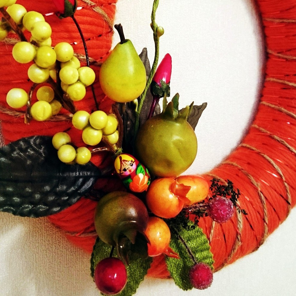 Интерьерный венок "Яркая осень" от La Couronne