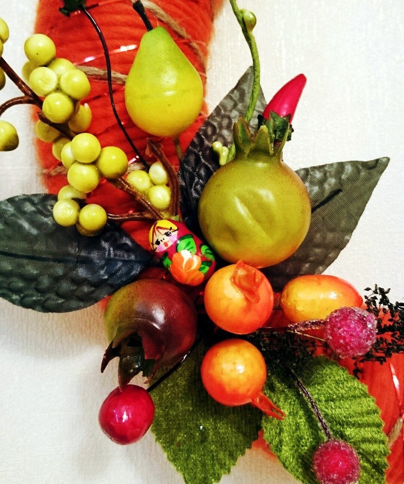 Интерьерный венок "Яркая осень" от La Couronne