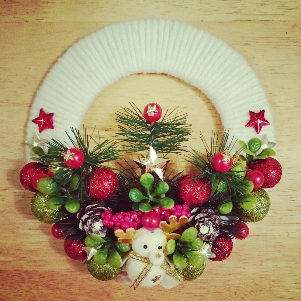 Рождественские и новогодние венки от La Couronne
