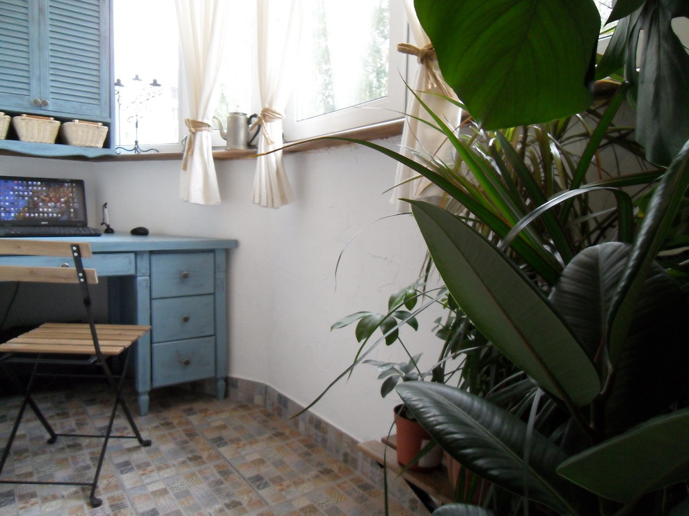 Балкон в средиземноморском стиле