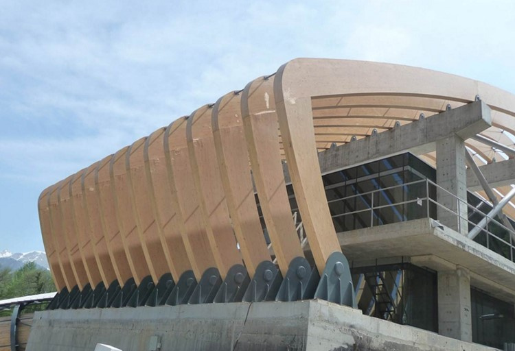 Обложка проекта: Строительство санно-бобслейной трассы в г. Сочи. 2012 г.