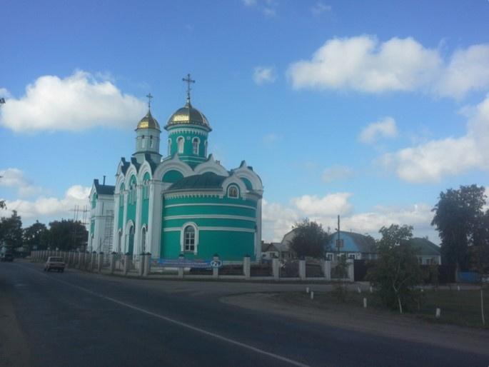 Обложка проекта: Храм Петра и Павла г. Воронеж.