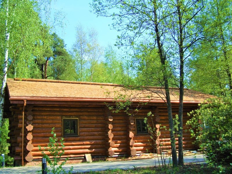 Фасад и кровля из дранки