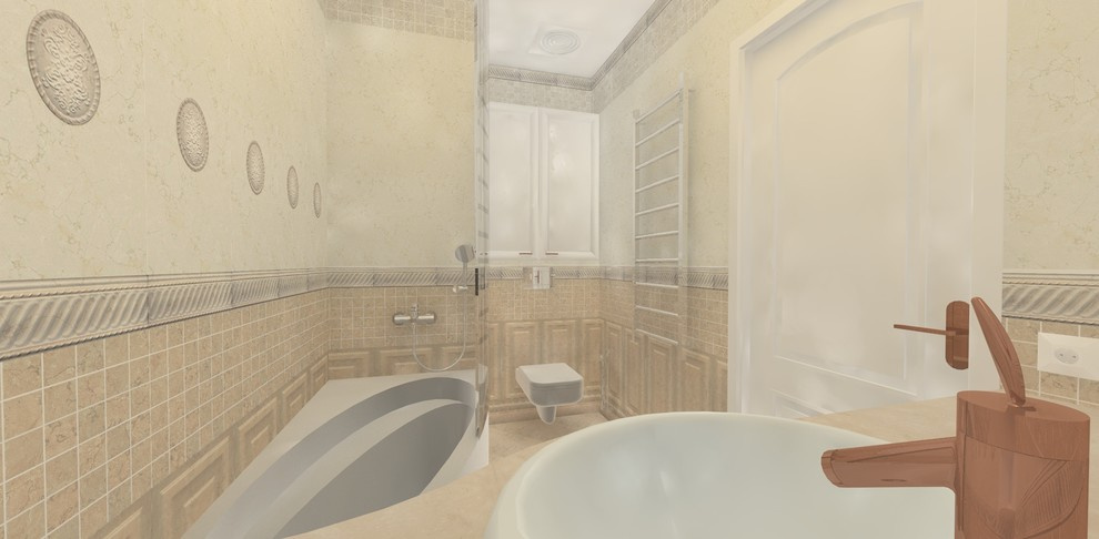 Пыльная роза. Дизайн-проект интерьеров квартиры в историческом центре Москвы.