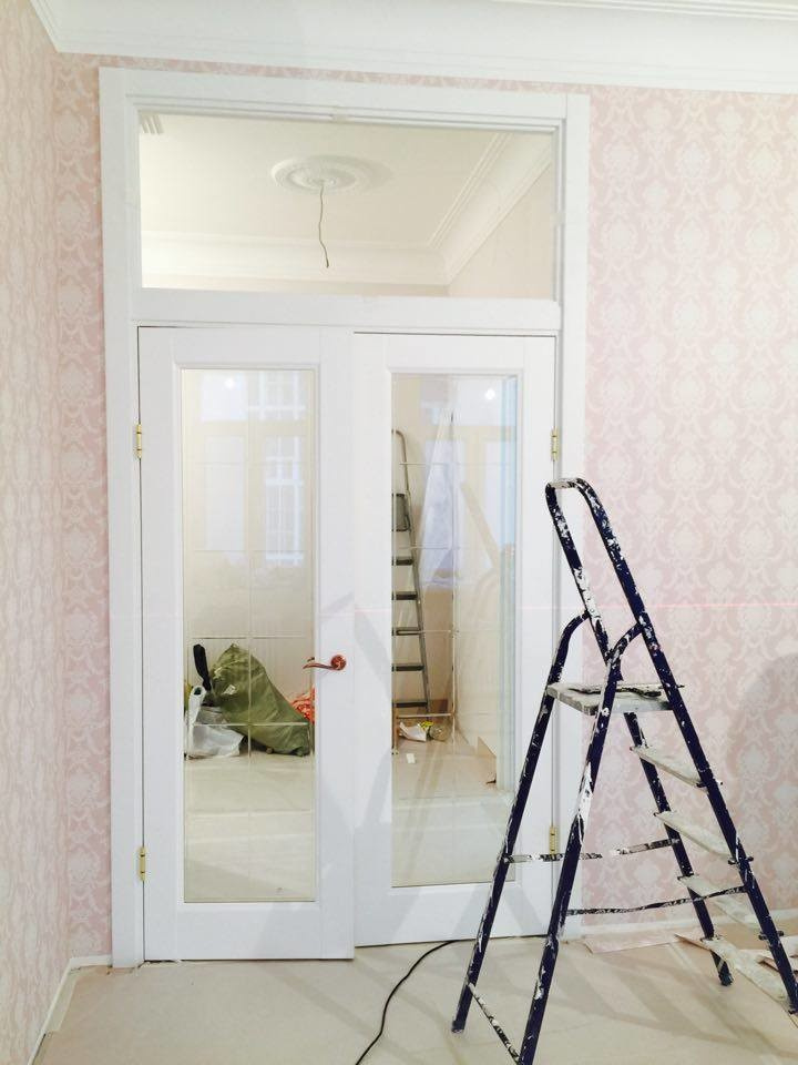 Пыльная роза. Дизайн-проект интерьеров квартиры в историческом центре Москвы.